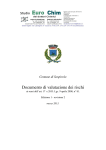 Documento di valutazione dei rischi