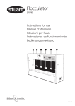 Flocculator - Stuart Equipment