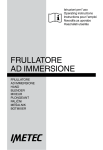 FRULLATORE AD IMMERSIONE