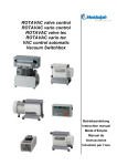 ROTAVAC valve control ROTAVAC vario control