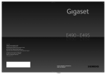 Gigaset E490/E495