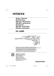 DH 40MR - Hitachi Koki