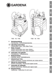OM, Gardena, Pompa sommersa / Pompa sommersa per acqua