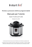 Instant Pot IP-LUX User Manual English