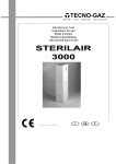 STERILAIR 300 00 - Tecno-Gaz