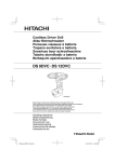DS 9DVC • DS 12DVC - Hitachi Power Tools Australia Pty Ltd