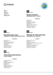 Istruzioni per l`uso Operating Instructions Mode d`emploi