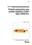 Pistola automatica per smalto OptiGun 2-AE1 (tipo GA02-E1)