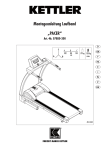 Montageanleitung Laufband „PACER“ Art.-Nr. 07880-300