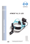 Gebrauchsanweisung ATMOS® HL 21 LED Istruzioni operative