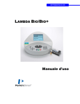 Lambda Bio/Bio+ Manuale d`uso