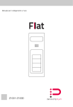 Posto esterno pulsanti Z1001 Manuale per il