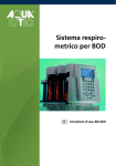 Sistema respiro- metrico per BOD