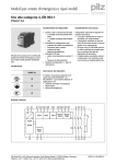 Moduli per arresto d`emergenza e ripari mobili