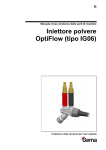 Iniettore polvere OptiFlow (tipo IG06)