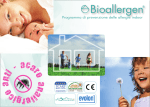 Programma di prevenzione delle allergie indoor