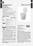 JABSCO Manuale WC serie 58500