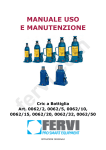 MANUALE USO E MANUTENZIONE Cric a Bottiglia Art. 0062
