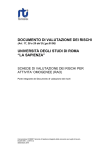 documento di valutazione dei rischi università