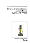 Sistema di alimentazione polvere fresca OptiFeed B FPS19