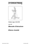 Manuale d`istruzione Elenco ricambi