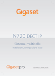 Gigaset N720 DECT IP Sistema multicella