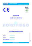 Manuale uso centrale frigorifera new