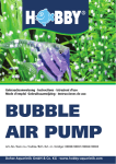 Instrucciones de uso / Bubble_Air_Pump