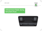 Infotainment Radio Swing Istruzioni d`uso