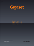 Gigaset DL500A – Il vostro potente coinquilino