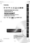 RDXV50KF - Toshiba