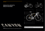 MANUALE DELLA BICICLETTA BICICLETTA DA STRADA