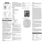 Schnurloses Monitorsystem BCF 808 39 mm A B C D