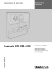 Istruzioni di servizio Logamatic 4121, 4122 e 4126