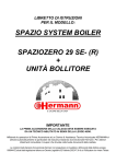 spazio system boiler spaziozero 29 se- (r) - schede