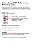 Adattatore Keysight U1177A IR-Bluetooth Adapter Istruzioni per l`uso