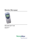 Istruzioni per l`uso, Monitor Micropaq