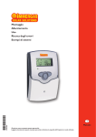Istruzioni Centralina Solare