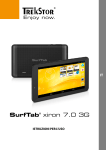 SurfTab® xiron 7.0 3G