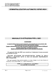demineralizzatori automatici serie wd/v manuale di istruzioni per l`uso