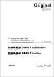 Istruzioni per l`uso TERRASEM 3000 T Standardline