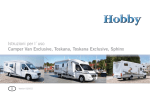 Istruzioni per l´uso Camper Van Exclusive, Toskana