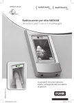 Radioscanner per dita NB366B Istruzioni per l`uso e il montaggio