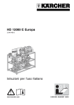 HD 12000 E Europa Istruzioni per l`uso Italiano - karcher-center