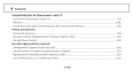 1/150 Sommario Comandi/Indicatori del Telecomando e della TV