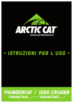 istruzioni per l`uso • thundercat / 1000 cruiser - CAT Net