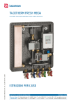TacoTherm Fresh mega IsTruzIonI per l`uso