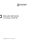 Manuale dell`utente TruVision DVR 60