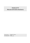 Notebook PC Manuale dell`utente (Hardware)