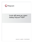 Guida dell`utente per i sistemi Polycom HDX